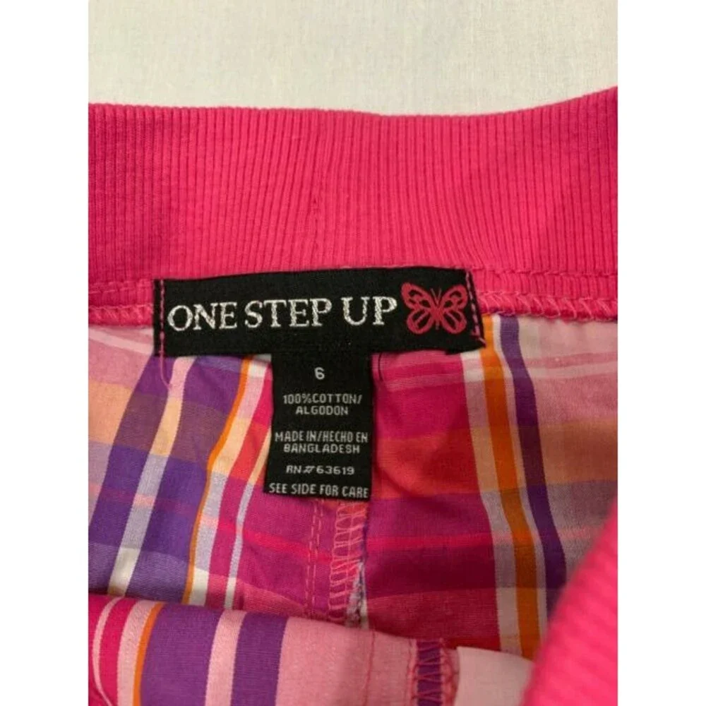ONE STEP UP COTTON GIRLS SHORTS SIZE 6